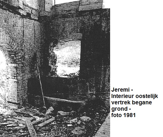 21. Jeremi binnenkant oostelijk vertrek begane grond 1981